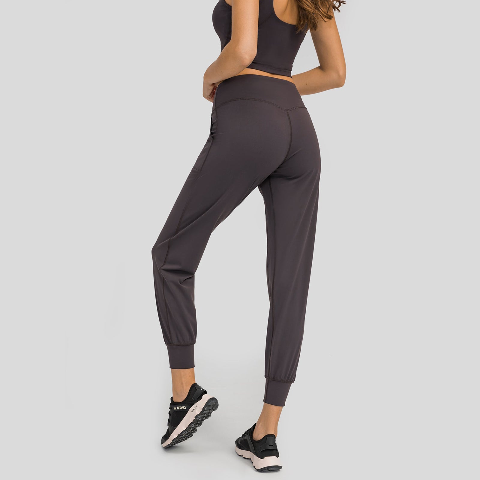 High Rise Side Pocket Joggers