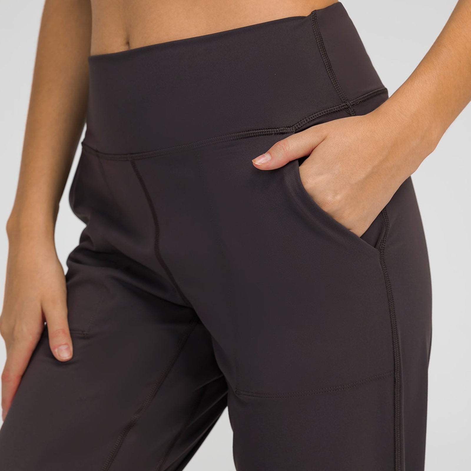 High Rise Side Pocket Joggers