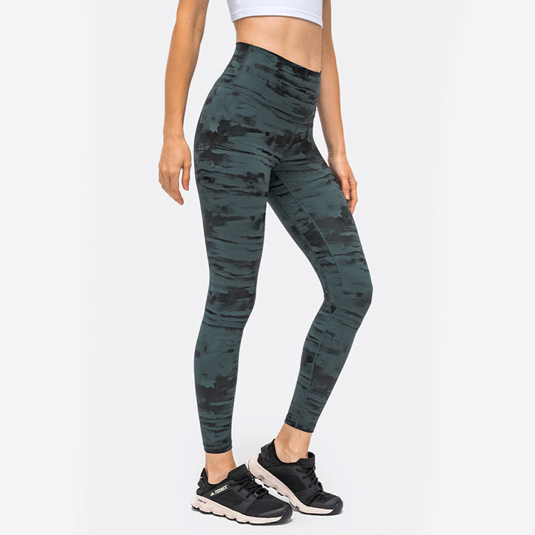 High Waisted Tie-Dye Leggings