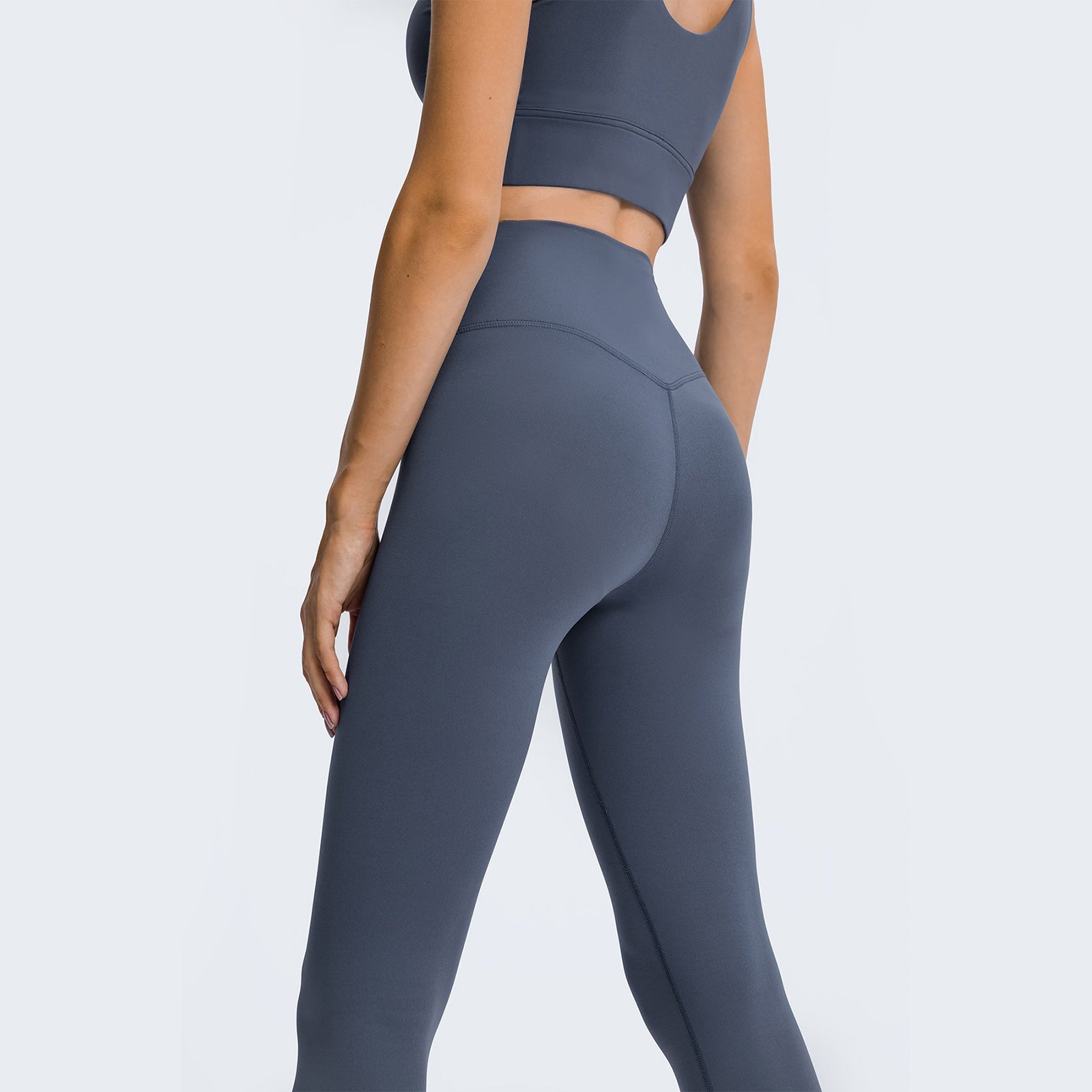 Everyday Leggings Cotton High Rise 7/8 Back Waistband Pocket