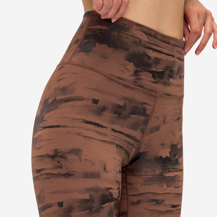 High Waisted Tie-Dye Leggings