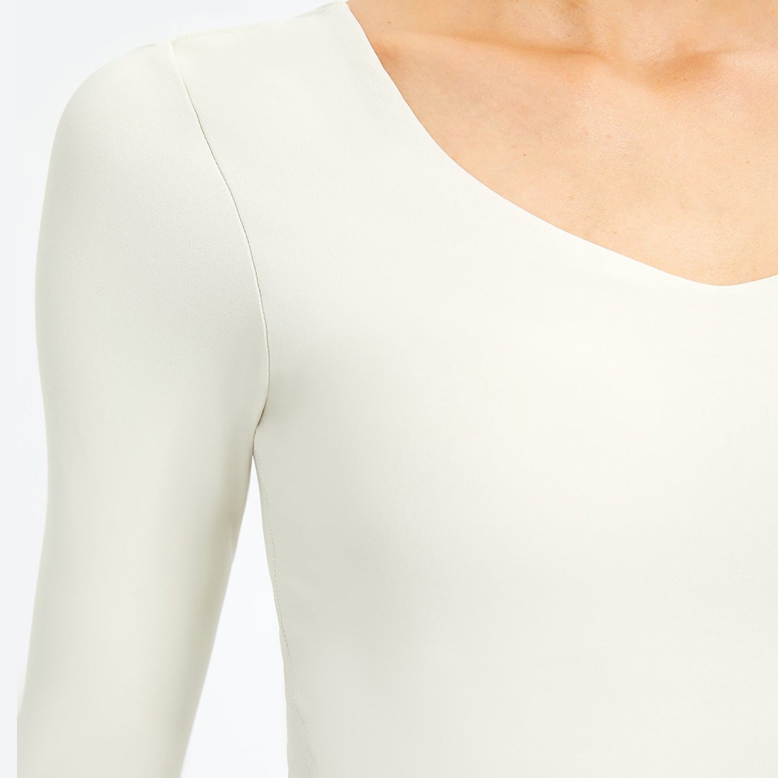V-Neck Plain Sports Top