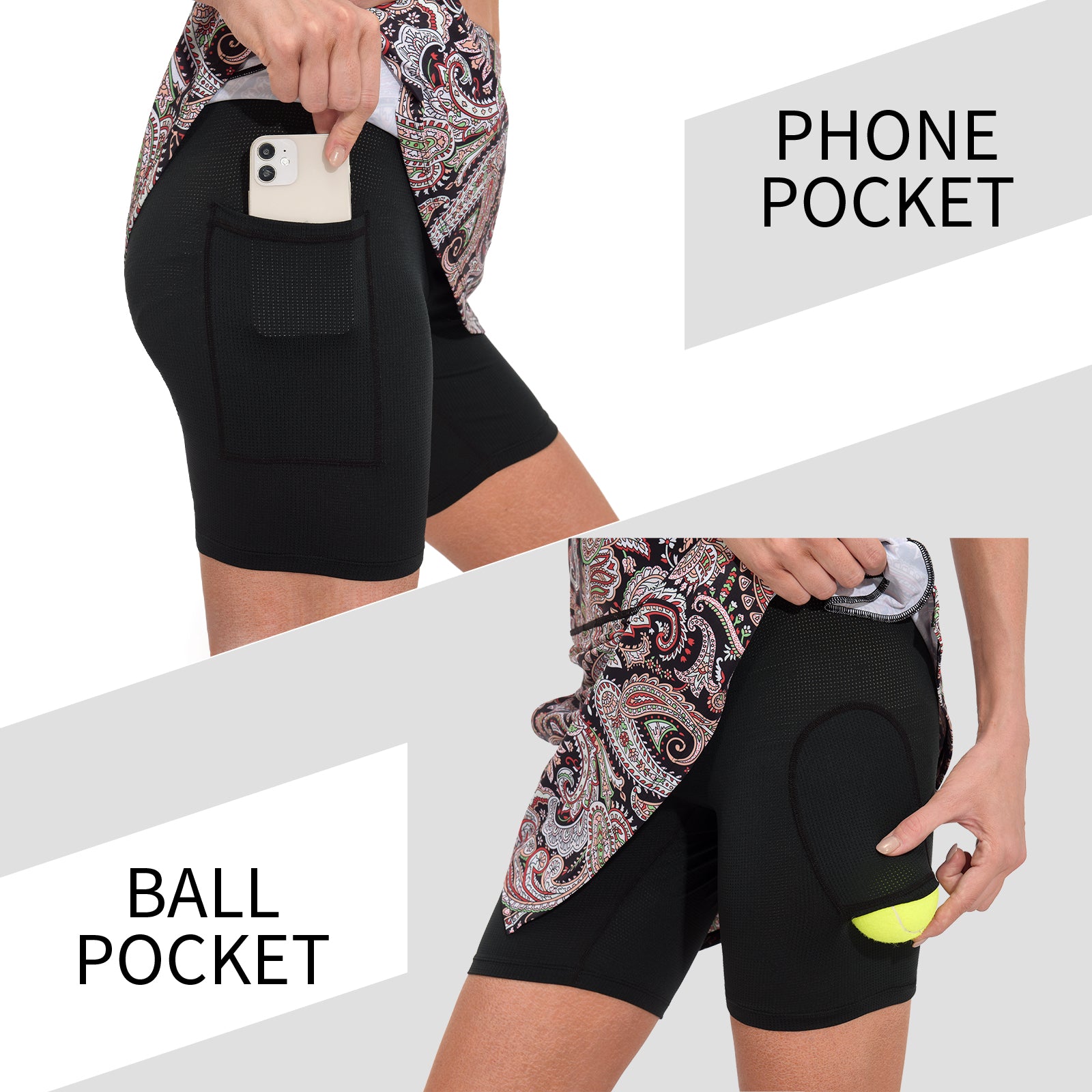 Tennis Athletic Golf Skorts Skirts