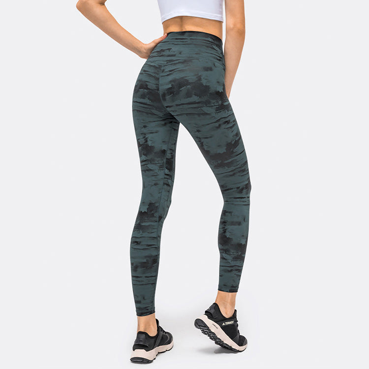 High Waisted Tie-Dye Leggings