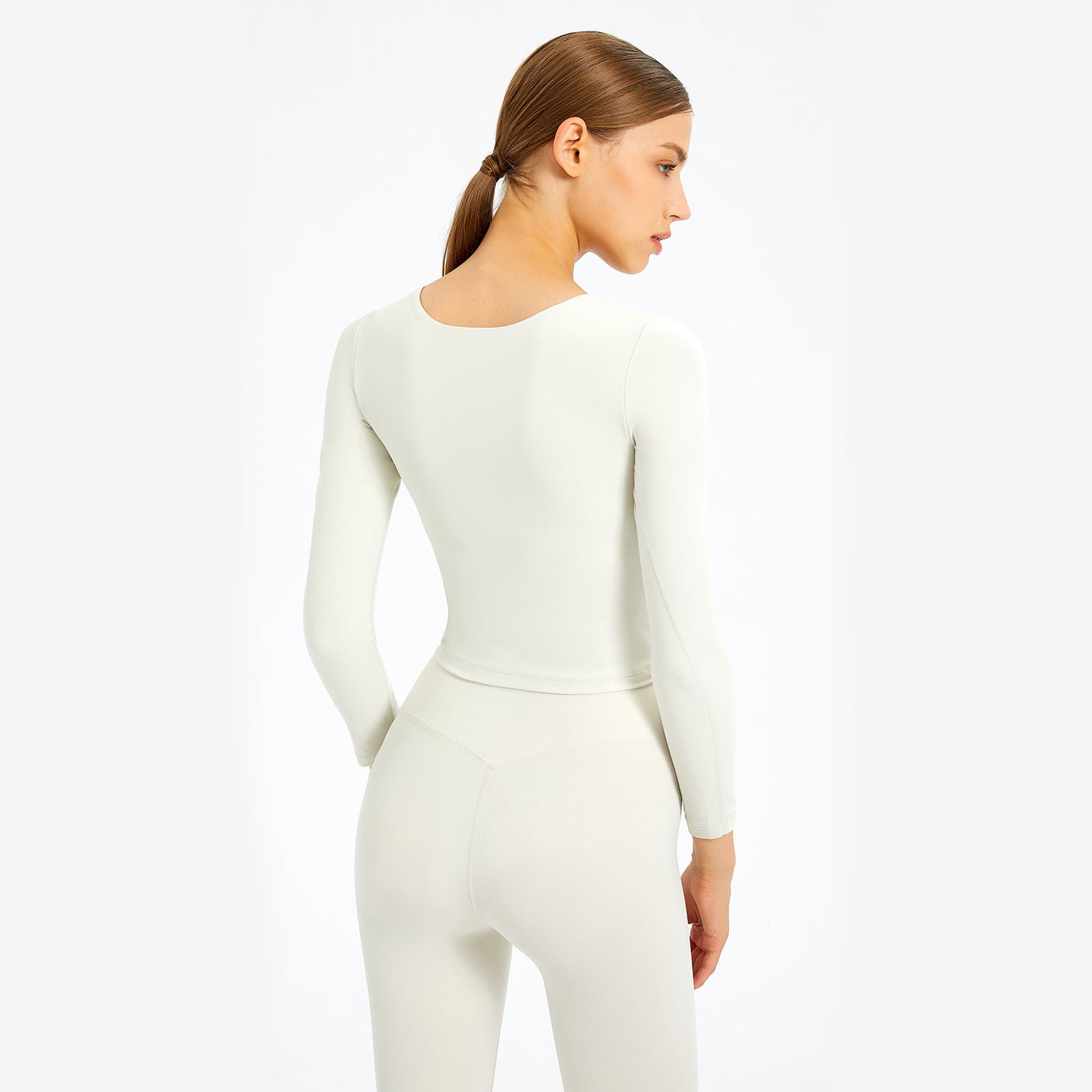V-Neck Plain Sports Top