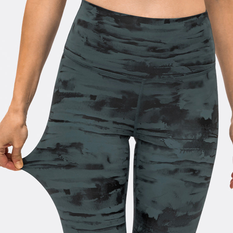 High Waisted Tie-Dye Leggings