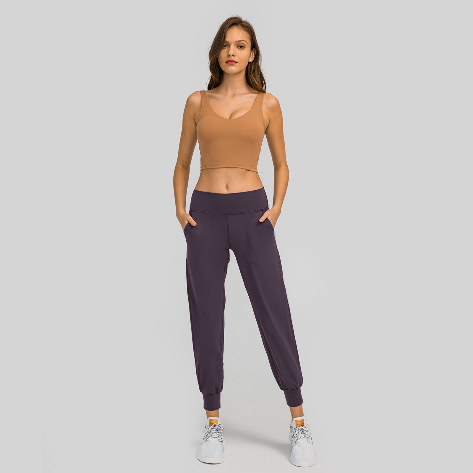 High Rise Side Pocket Joggers