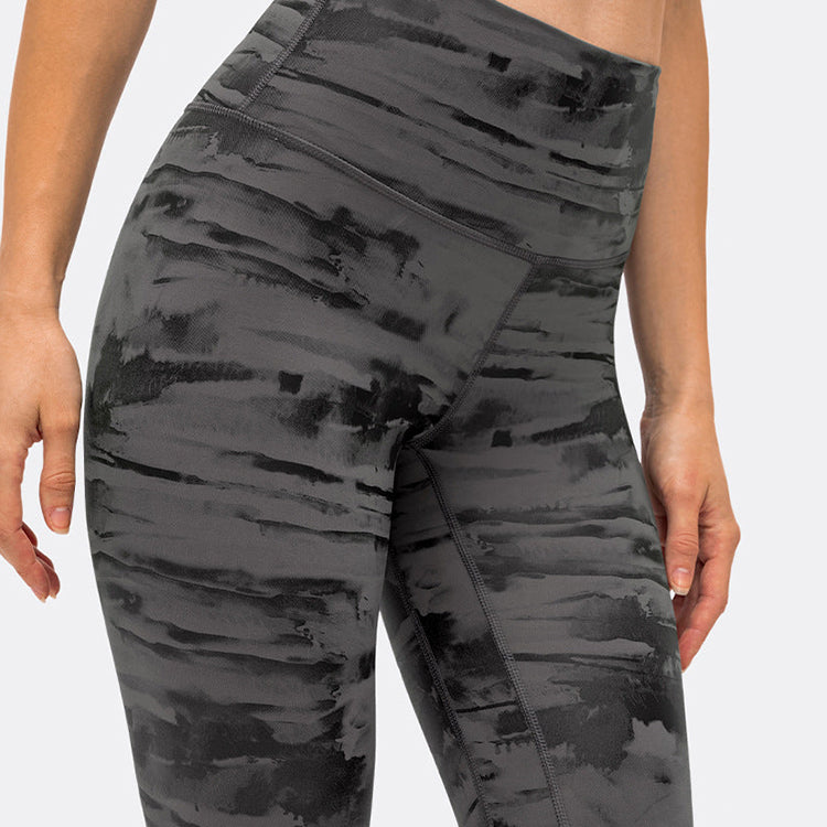 High Waisted Tie-Dye Leggings