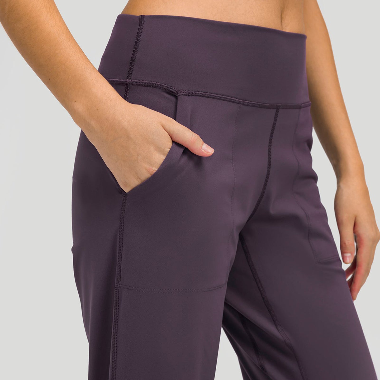 High Rise Side Pocket Joggers