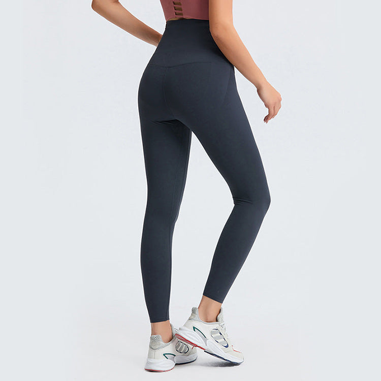 High Waist Breasted Yoga Full Length Leggings