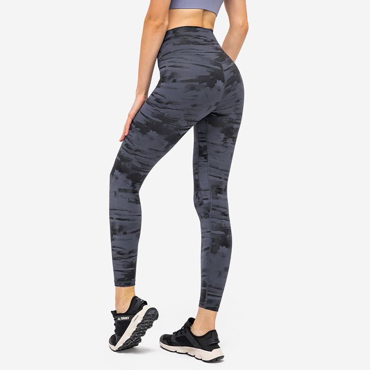 High Waisted Tie-Dye Leggings