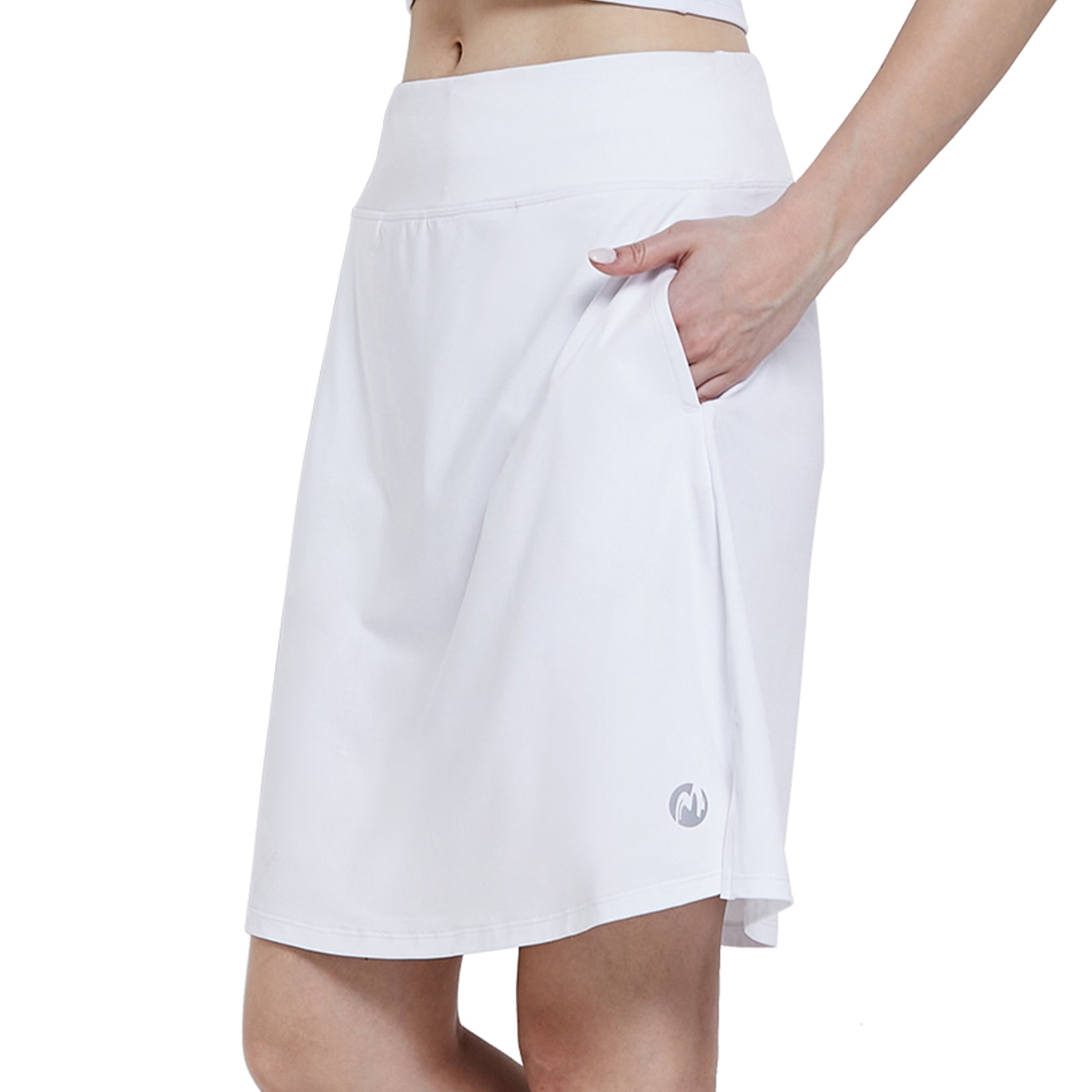 MOTEEPI Skorts Skirts for Women 20" Athletic Golf Skort with Pockets Casual Dressy High Waist