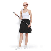 MOTEEPI Skorts Skirts for Women 20" Athletic Golf Skort with Pockets Casual Dressy High Waist