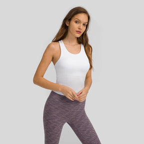 U-shaped Racerback Plain Tank Top