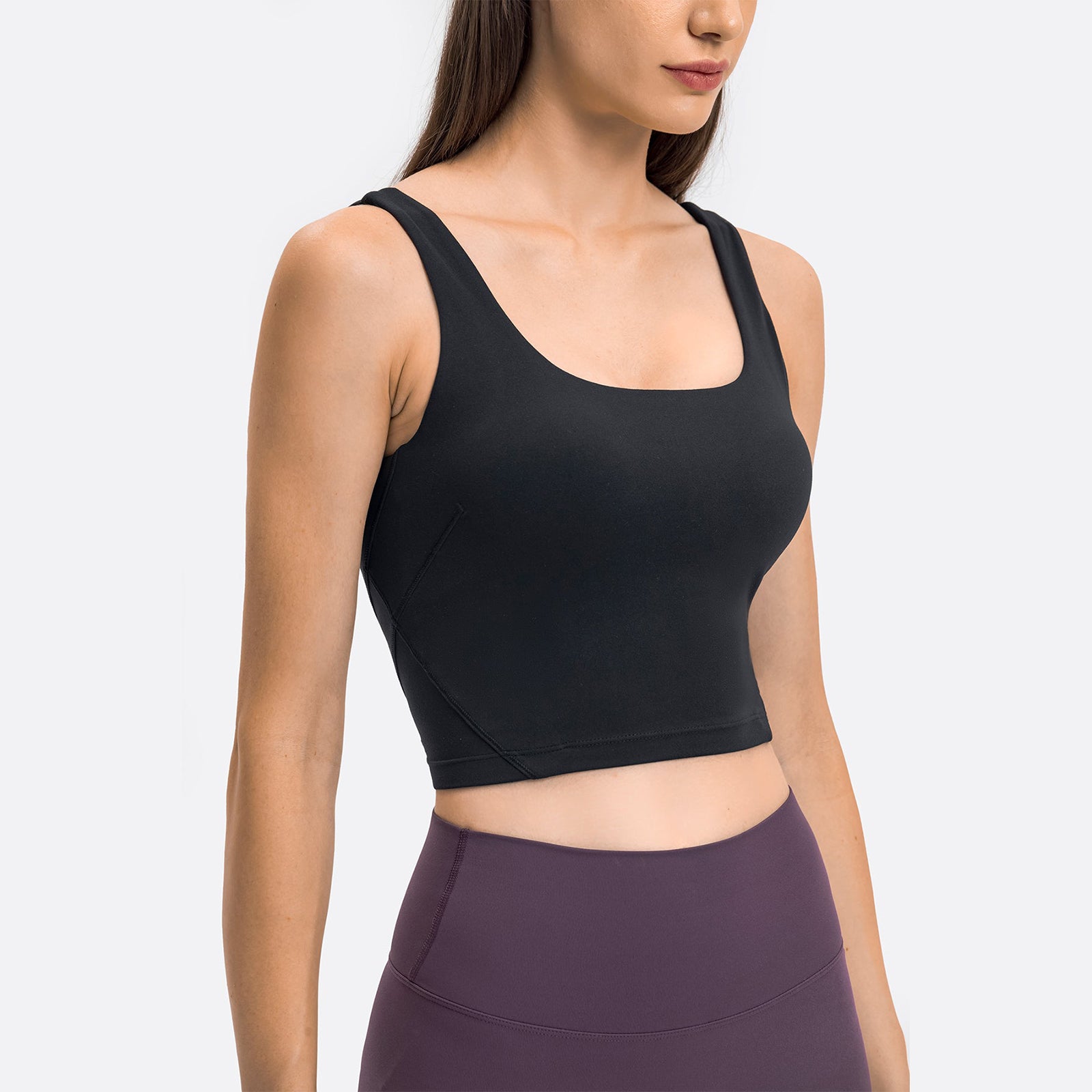 U-Neck Plain Tank Top