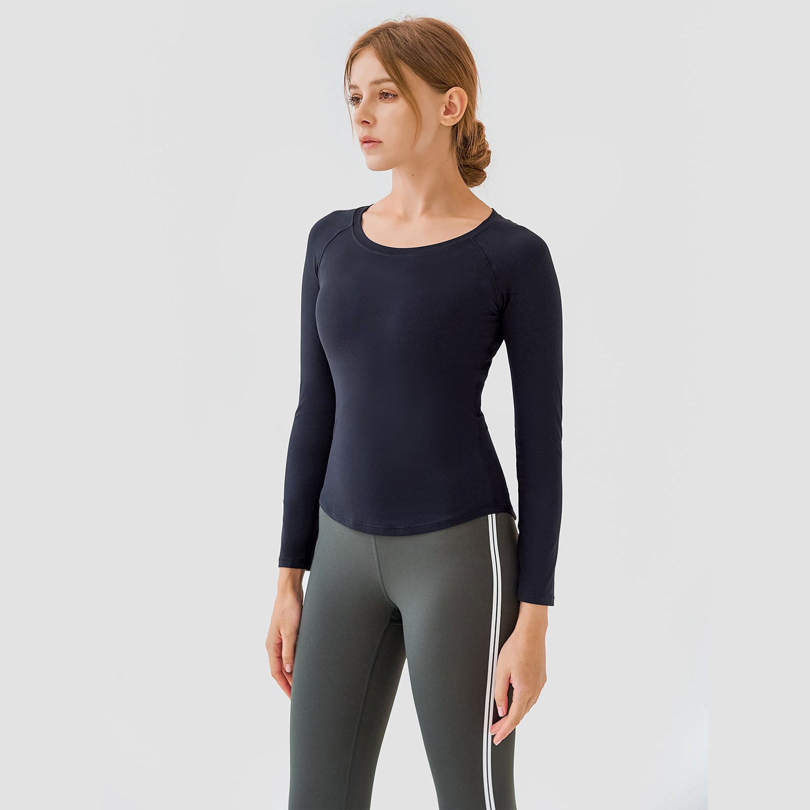 Round Neck Sports Top