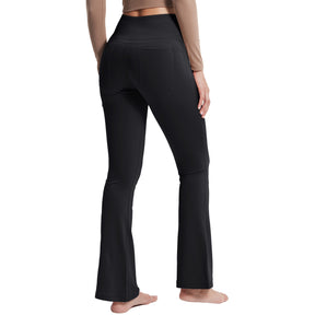 MOTEEPI Fleece Lined Flared Leggings for Women High Waist  Yoga Pants