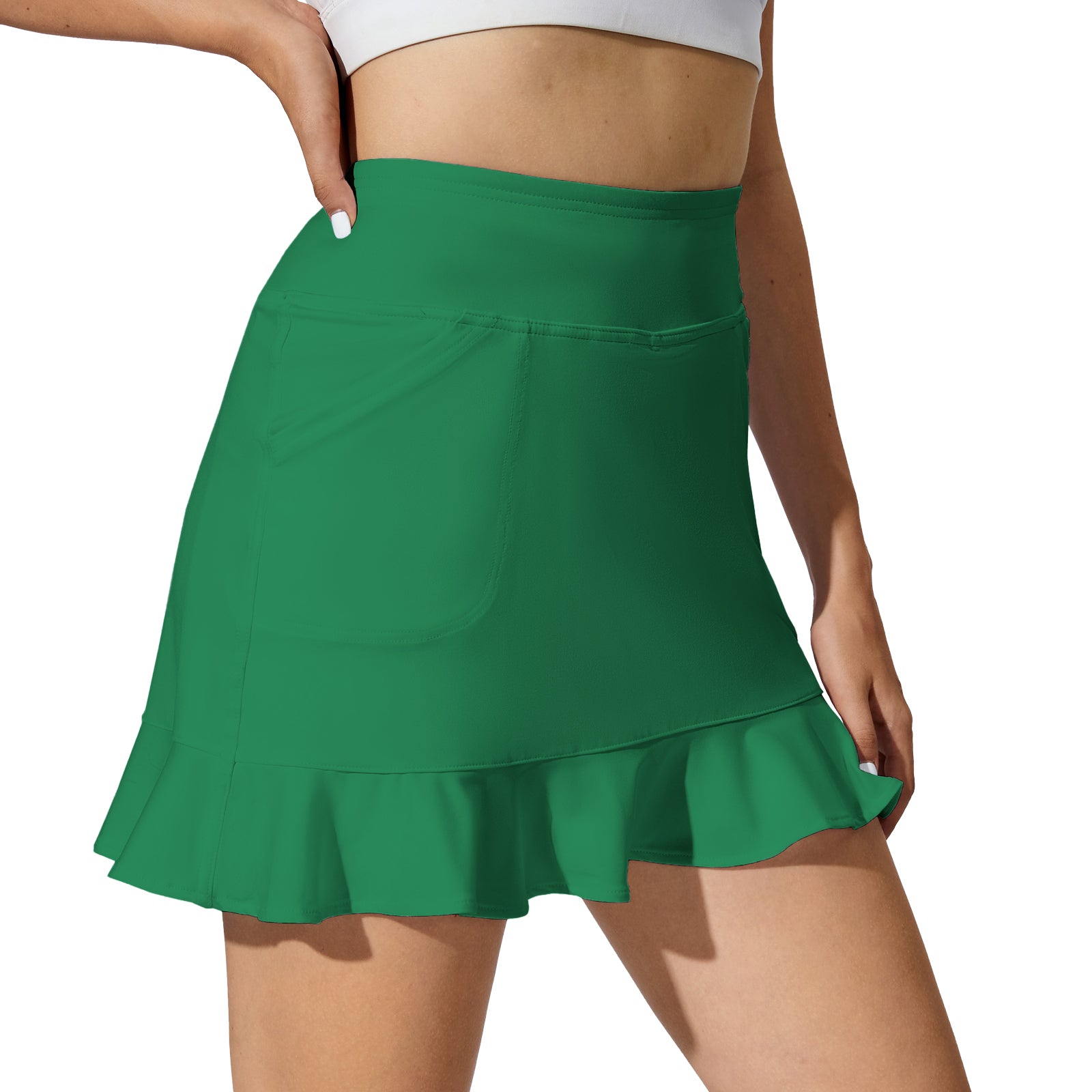 MOTEEPI Tennis Skirt with Shorts Golf Skorts for Women Dressy Pickleball Skort Golf Outfits Clothes Athletic Skorts