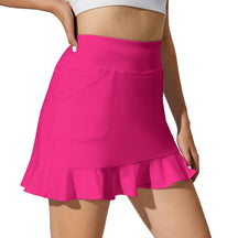 MOTEEPI Tennis Skirt with Shorts Golf Skorts for Women Dressy Pickleball Skort Golf Outfits Clothes Athletic Skorts