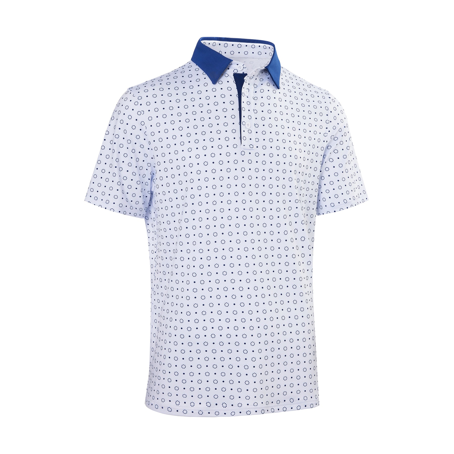 MOTEEPI  for Men Short Sleeve Print Golf Polo Shirts