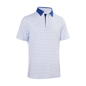 MOTEEPI  for Men Short Sleeve Print Golf Polo Shirts