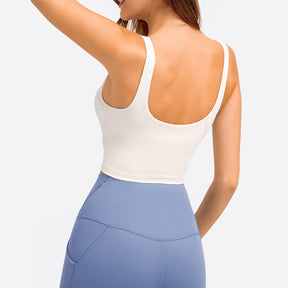 V-Neck Plain Tank Top