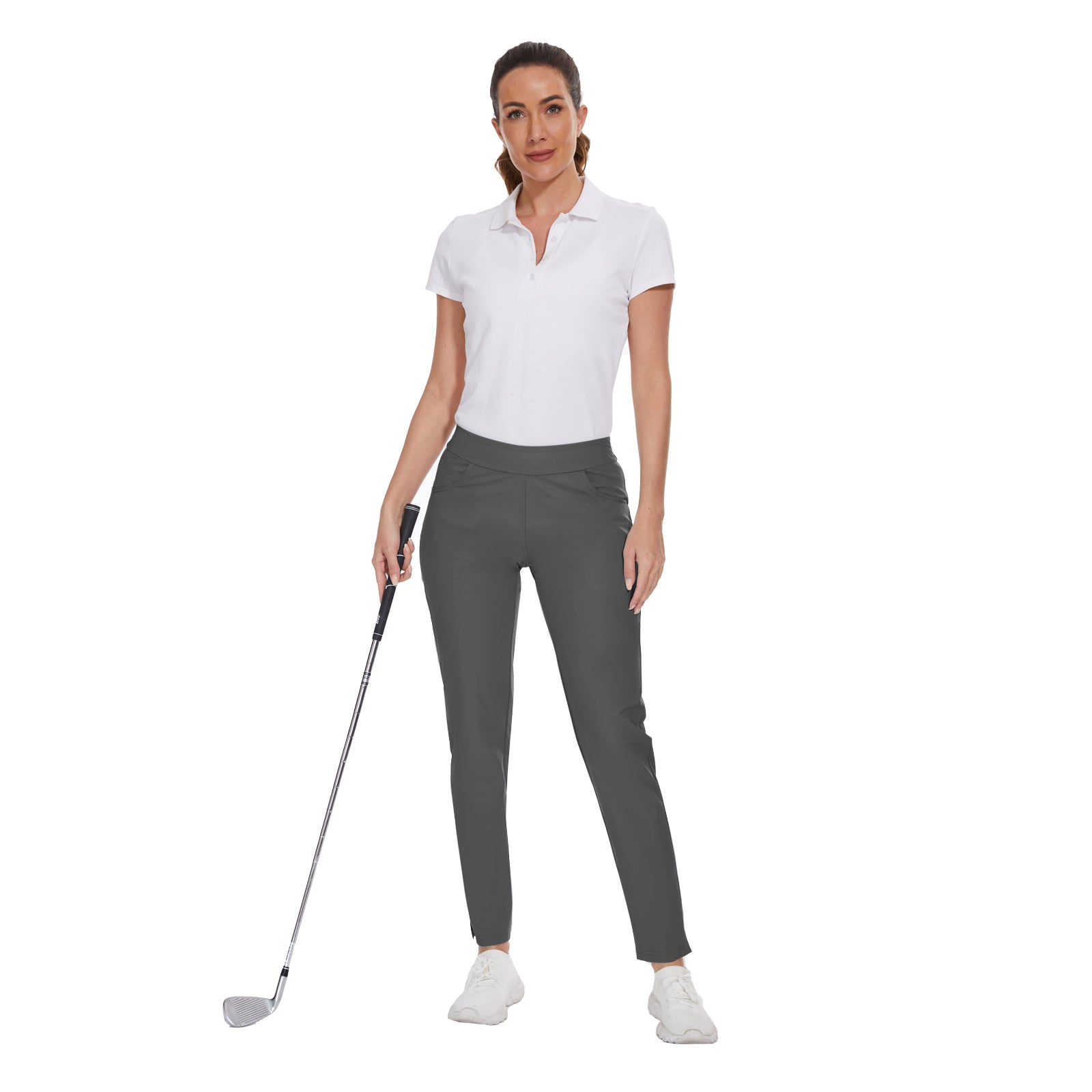 MOTEEPI Womens  Lightweight Stretchy Work Hiking  Golf Pants