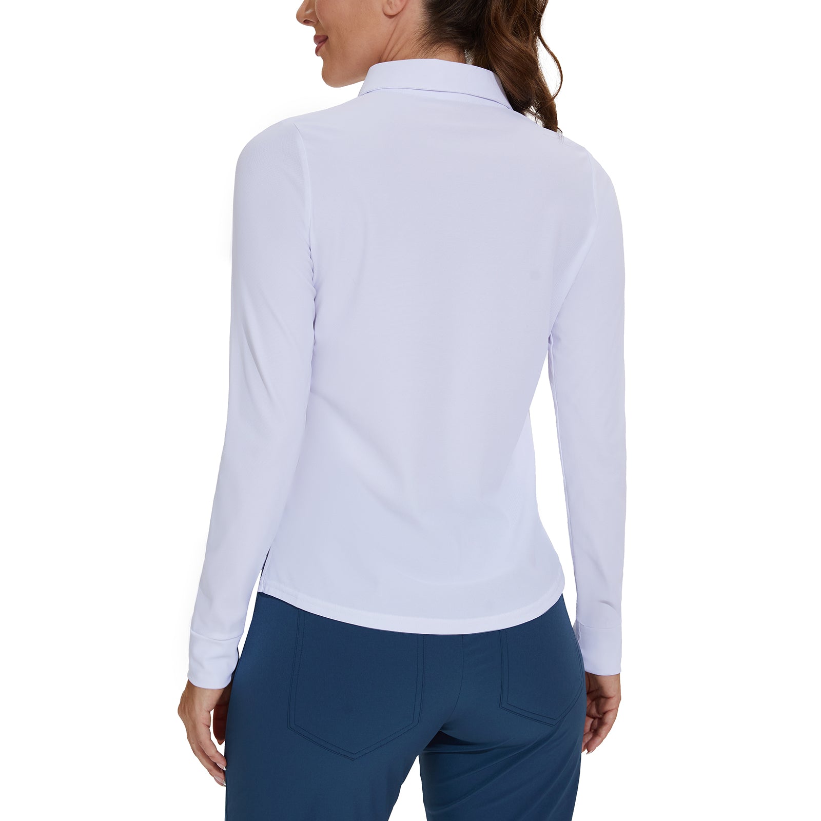 MOTEEPI Womens Golf Shirt Long Sleeve