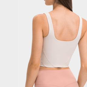 U-Neck Plain Tank Top