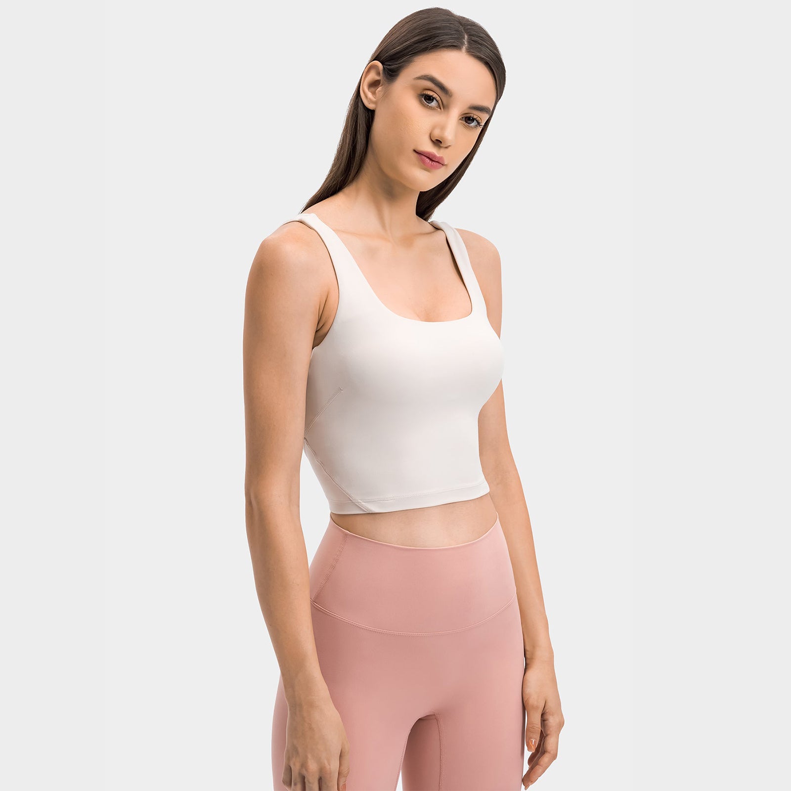 U-Neck Plain Tank Top