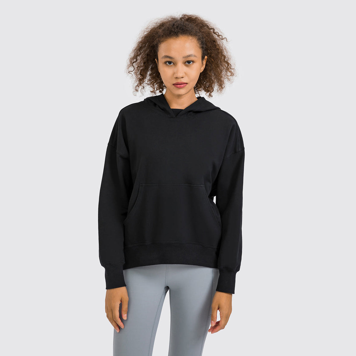 Hooded Pocket Sports Sweatshirt