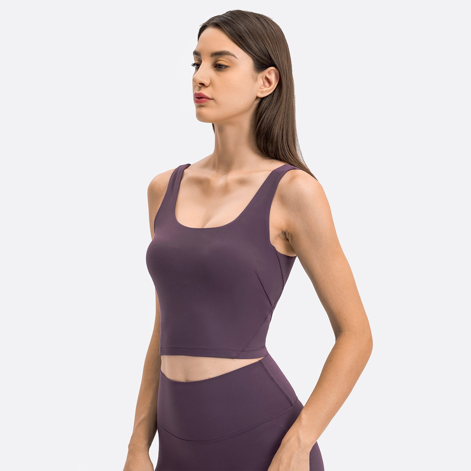 U-Neck Plain Tank Top