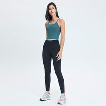 Mid Rise XY stitching Full Length Leggings