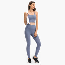 High Rise Plain Full Length Leggings