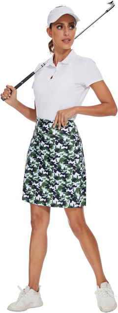 M MOTEEPI Jupe de tennis pour femme 50 cm - Longueur M MOTEEPI Jupe de tennis pour femme 50 cm - Longueur