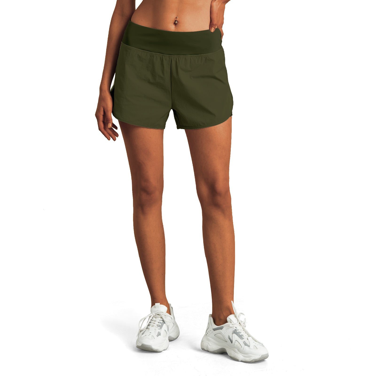 Women's High Waisted Running Shorts with Phone Pockets