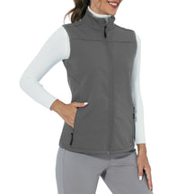 MOTEEPI Women Sleeveless Fleece Lined Lightweight Golf Vests Outerwear